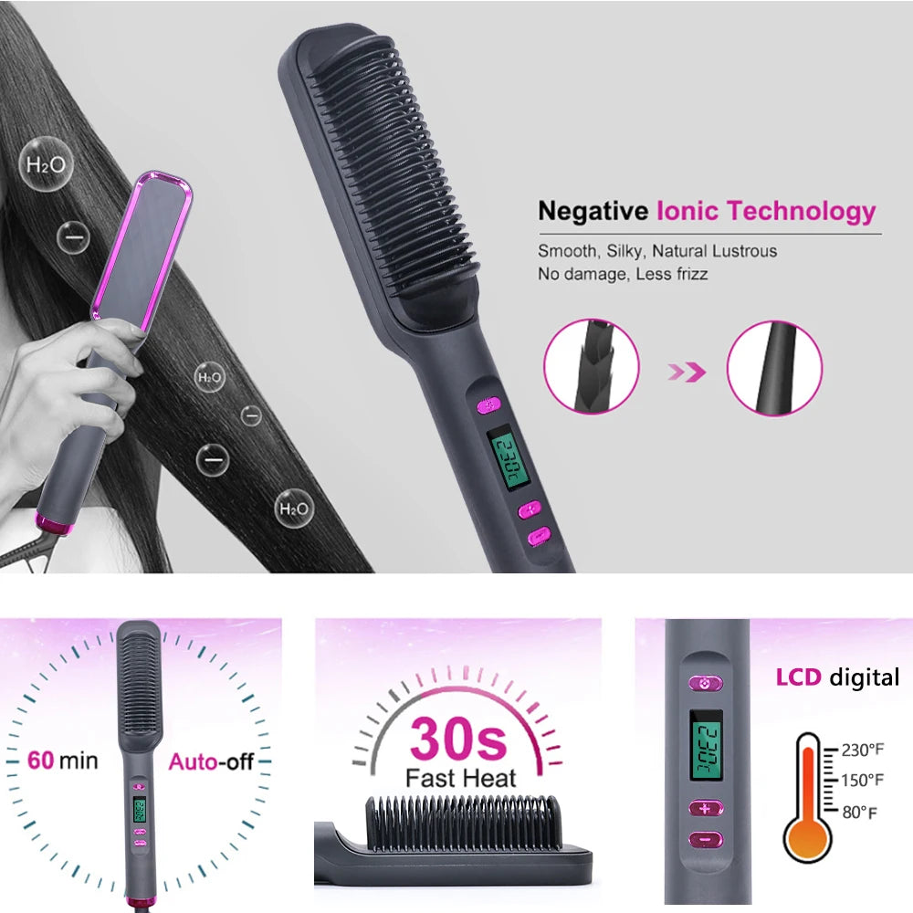 Hair Straightener Comb