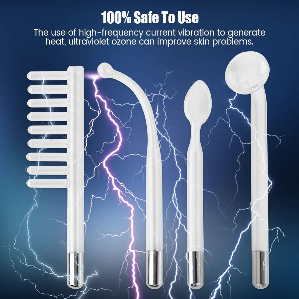 High Frequency Facial Therapy Wand