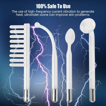 High Frequency Facial Therapy Wand